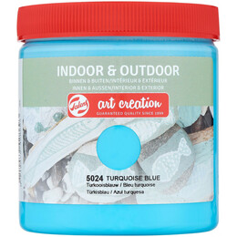 Χρώμα Indoor & Outdoor Art Creation Royal Talens 250ml Turquoise Blue 5024