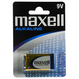 Αλκαλικές Μπαταρίες Maxell 9 V BL. 1τμχ (6LR6)