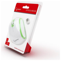 Ασύρματο Ποντίκι Gemibird Άσπρο - Πράσινο