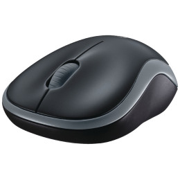 Ποντίκι Logitech M185 Optical Mouse (Grey, Wireless) (LOGM185BLKGREY)