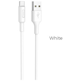 Καλώδιο Φόρτισης Hoco X25 Soarer Type-C Λευκό