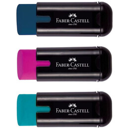 Ξύστρα Faber Castell Combi Black Μονή με Γόμα 183706
