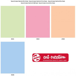 Χρώμα Textile Art Creation Royal Talens Set Pastel 4 x 50 ml