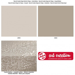 Χρώμα Κιμωλίας Art Creation Royal Talens Vintage Chalk Paint Set Beiges 2 x 100 ml + Crackle Medium
