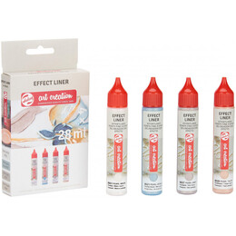 Χρώμα Effect Liner Art Creation Royal Talens Set Specialties Pearl 4 x 28ml