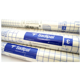 Αυτοκόλλητο ρολλό Διαφανές sadipal για Ντύσιμο Βιβλίων Ευρώπης Χοντρό 80mic 3 Μέτρα