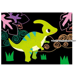 Arts & Crafts Scratch Junior- Dinosaur 60108
