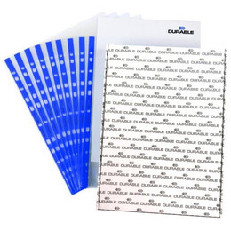 Ζελατίνες Ενισχυμένες Durable Blue Top 100τμχ 11324