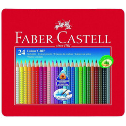Ξυλομπογιές Faber Castell Aquarel Grip 24 χρωμάτων (112423)
