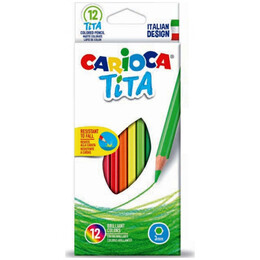 Ξυλομπογιές Carioca Tita 12 χρωμάτων