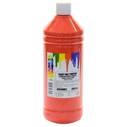 Τέμπερα Colorfix 1000ml Vermillion Red 1201019