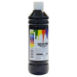 Τέμπερα Colorfix 500ml Black 120063-1