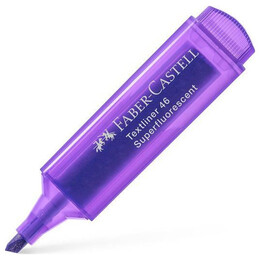 Μαρκαδόρος Υπογράμμισης Faber Castell Superflourescent Violet (1546)