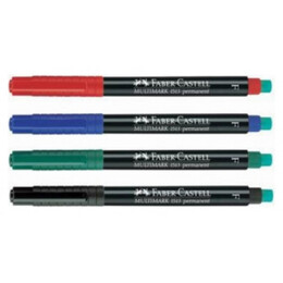 Μαρκαδόρος OHP Faber Castell F Κόκκινο 1513