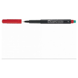 Μαρκαδόρος OHP Faber Castell F Κόκκινο 1513