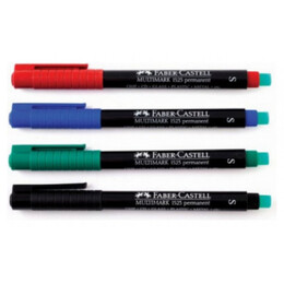 Μαρκαδόρος OHP Faber Castell S Κόκκινο 1523