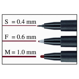 Μαρκαδόρος OHP Faber Castell S Κόκκινο 1523