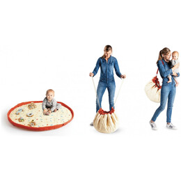 Play and go Στρώμα Παιχνιδιού Μαλακό - Τσάντα 2 σε 1 - Icons PG300407