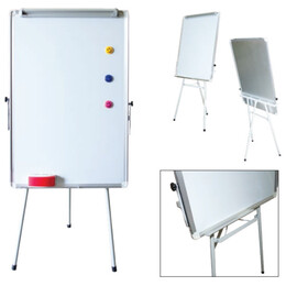 Πίνακας Σεμιναρίου (Flipchart) με Τρίποδο Λευκός Μαγνητικός Πίνακος 60x90 cm
