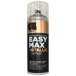 Σπρέι Βαφής Ακρυλικό Cosmos Lac Easy Max Metallic Copper 400ml No 903