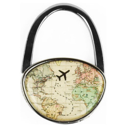 Legami Κρεμάστρα Για Τσάντες - I Love My Bag - Bag Hanger Map VHANG0001