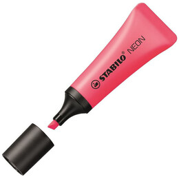 Μαρκαδόρος Υπογράμμισης Stabilo Neon Ροζ 72/56