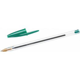 Στυλό Bic Διαρκειας Cristal medium 1,00mm Πράσινο