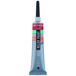 Περίγραμμα Amsterdam Relief Ασημί Νο800 20ml