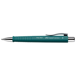 Στυλό Faber Castell 2411 "Polyball" XB 1.6mm Σμαραγδί 241167