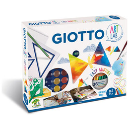 Giotto Σετ Δημιουργίας Art Lab Easy Painting 82τμχ 581300