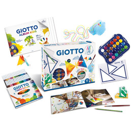 Giotto Σετ Δημιουργίας Art Lab Easy Painting 82τμχ 581300