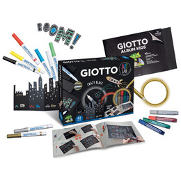 Giotto Σετ Δημιουργίας Art Lab Crazy Black 23τμχ 581600