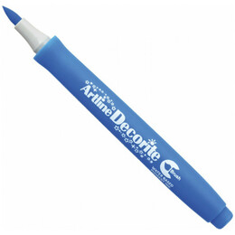 Μαρκαδόρος Artline Decorite Brush Μπλε