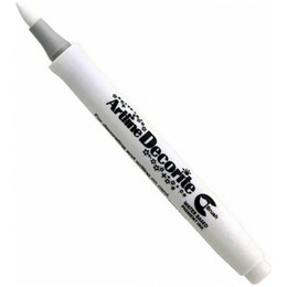 Μαρκαδόρος Artline Decorite Brush Λευκό