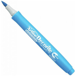 Μαρκαδόρος Artline Decorite Brush Μεταλλικό Μπλε
