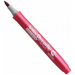 Μαρκαδόρος Artline Decorite Brush Μεταλλικό Ροζ