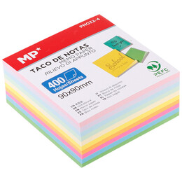 MP χαρτάκια σημειώσεων PN032-4 90x90mm 400τμχ χρωματιστά