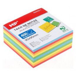 MP χαρτάκια σημειώσεων PN032-1 90x90mm 400τμχ χρωματιστά