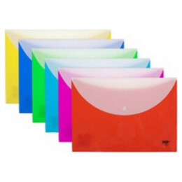 Φάκελος Κουμπί Α4 MP Bicolor Λαχανί PC026