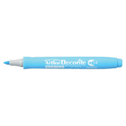 Μαρκαδόρος Artline Decorite Bullet Marker 1.0mm Παστέλ Μπλε