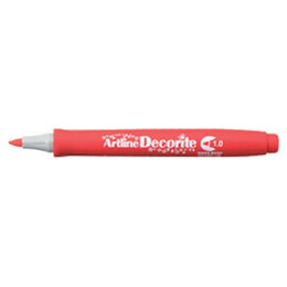 Μαρκαδόρος Artline Decorite Bullet Marker 1.0mm Κόκκινο