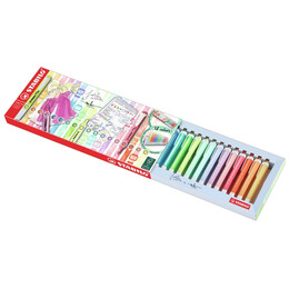 Μαρκαδόροι Υπογράμμισης Stabilo Swing Deskset 18 Χρωμάτων