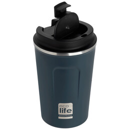 Ecolife Coffee Thermos Dark Blue 370ml 33-BO-4106