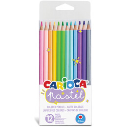 Ξυλομπογιές Carioca Pastel 12 Χρώματα 43034