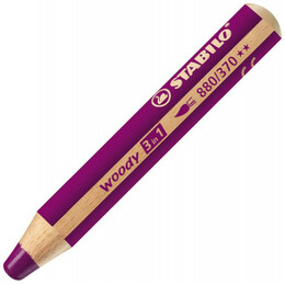 Μολύβι Stabilo Woody Λιλά 880/370