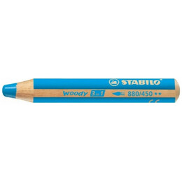 Μολύβι Stabilo Woody Γαλάζιο 880/450