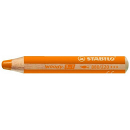 Μολύβι Stabilo Woody Πορτοκαλί 880/220