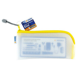 Θήκη Universal Με Φερμουάρ Herma 23x11 εκ Κίτρινο