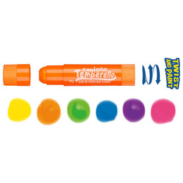 Carioca Temperello Neon 6 Χρώματα 42675