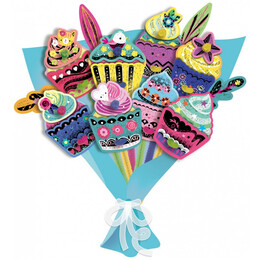 Arts & Crafts Scratch Bouquet - Cupcake 60745